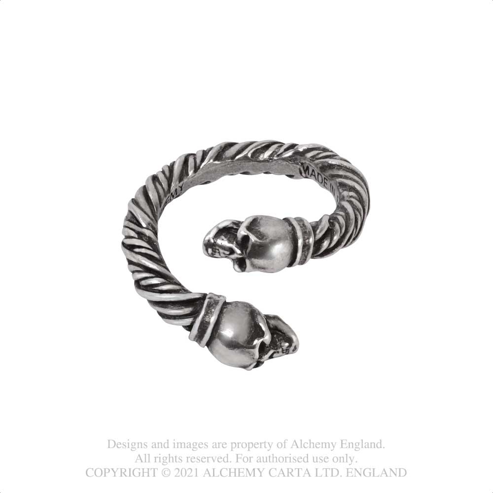 Alchemy - Battle Ring Ring - Zilverkleurig